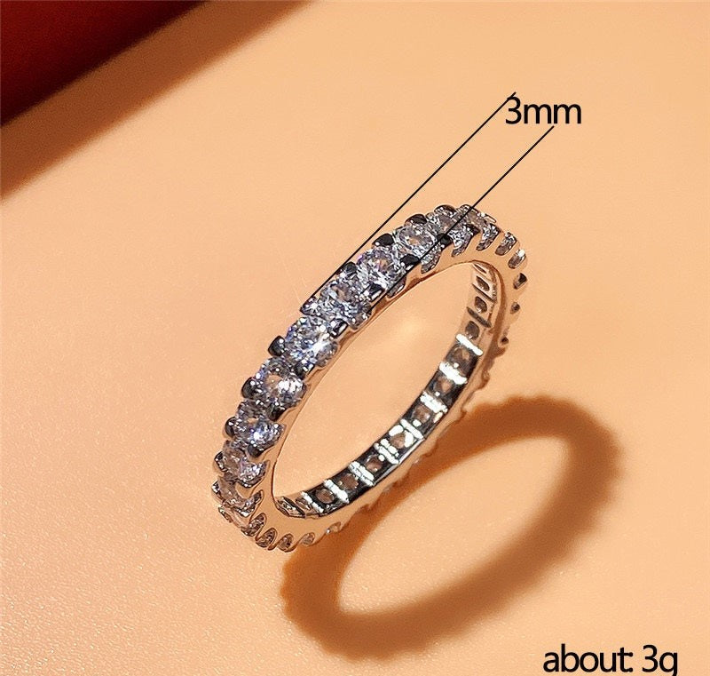 Zircon Imp Round Ring