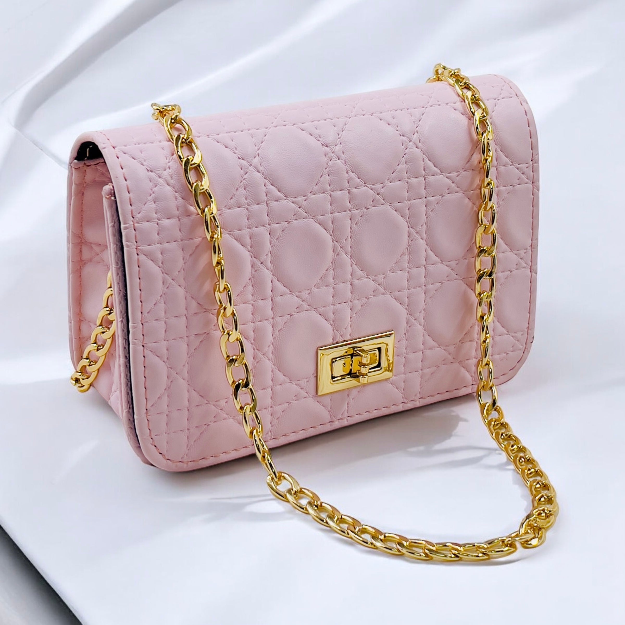 01- Crsnt Textured Ladies Hand Bag