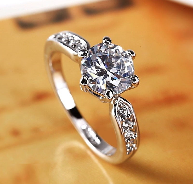 Imported Zircon Ring Adjustable