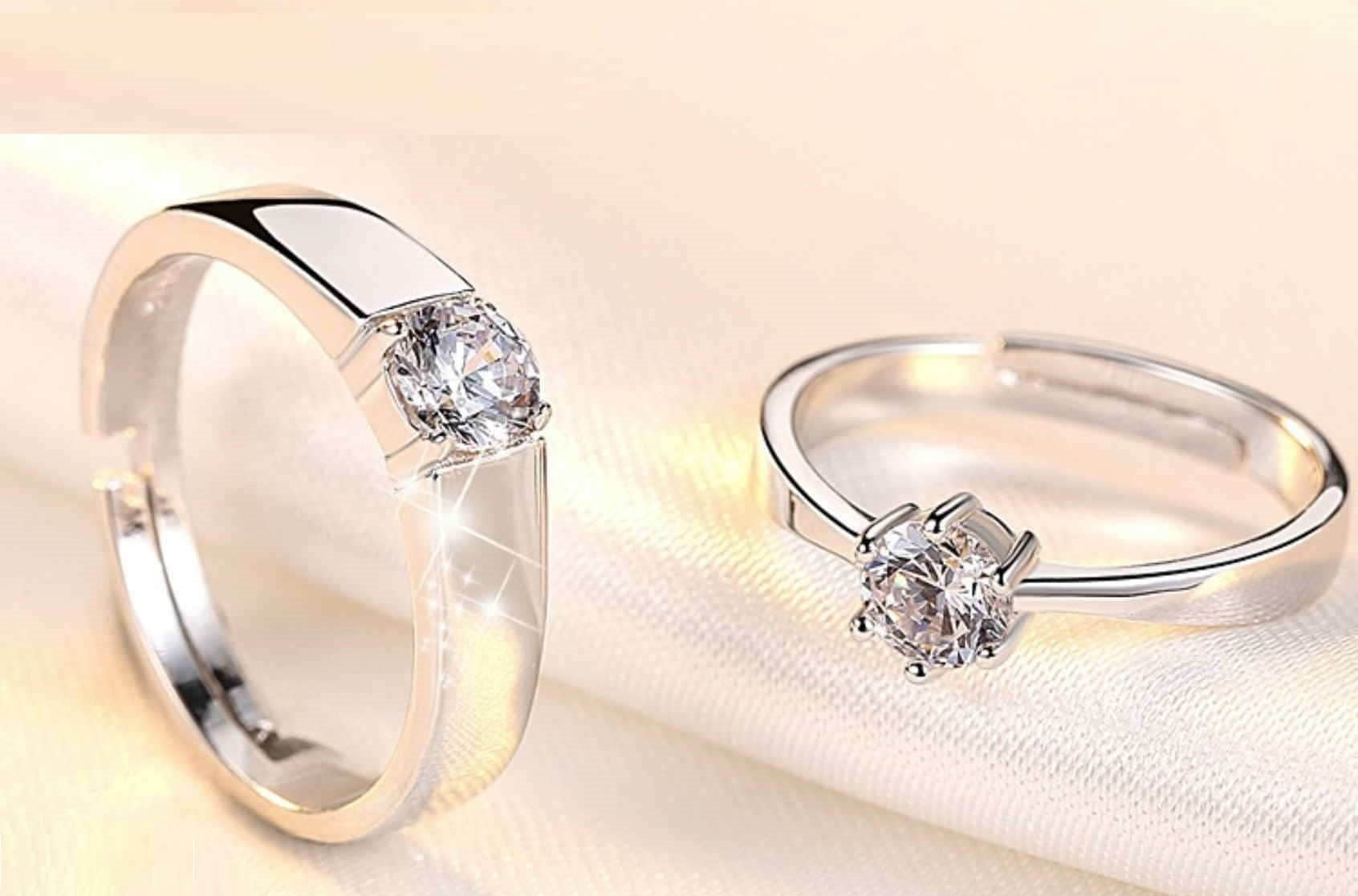 Adjustable Couple Ring